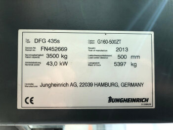 Jungheinrich DFG435S
